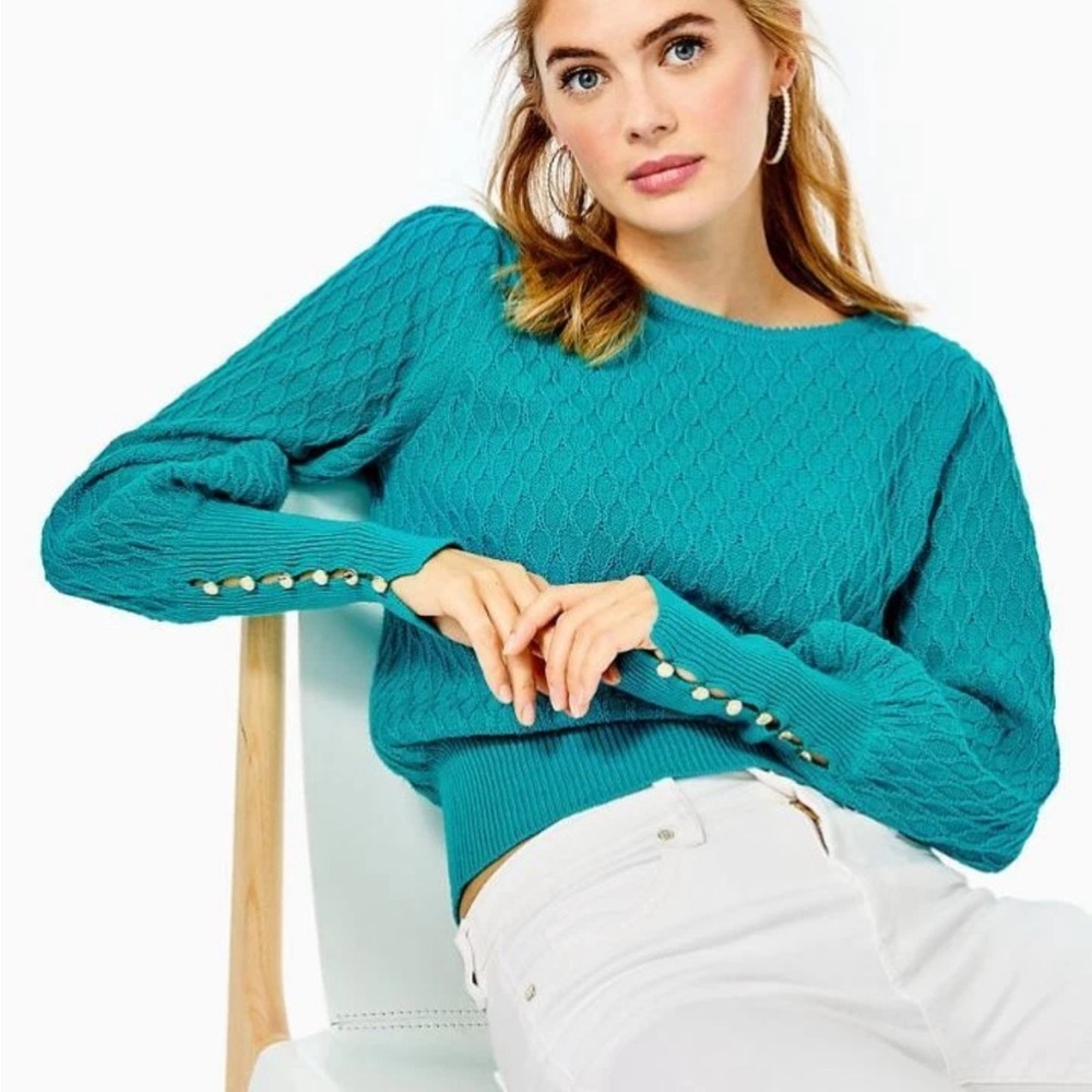 Lilly Pulitzer Large Jacquette Sweater